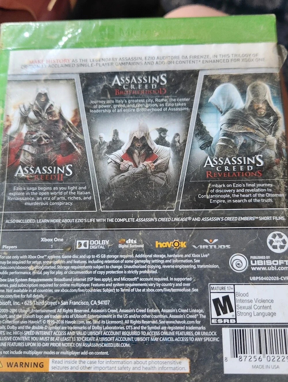 Brand NEW! Assassin's Creed: The Ezio Collection for Xbox One